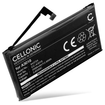 Battery for Apple iPhone 15 A3018 (3500mAh, 3.85V) from CELLONIC