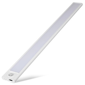 50cm Rechargeable LED Light Bar | Motion Sensor | 3 Colour Temperatures (3000K/4000K/8000K) | Wireless Magnetic Cabinet Light from CELLONIC