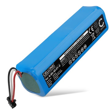 Battery for Airrobo T9, T10 Plus Blaupunkt XTREME, BPK-VCBB1XTE, BPK-VCBB1XTEIC, BPK-VCBB1XTEN Laresar L6 Pro Honiture Q6 Pro Onson J30 Pro 6700mAh from CELLONIC