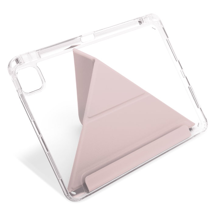 CELLONIC Trifold iPad Case with Pencil Holder, for iPad Air 11/Air 5/4, Pink