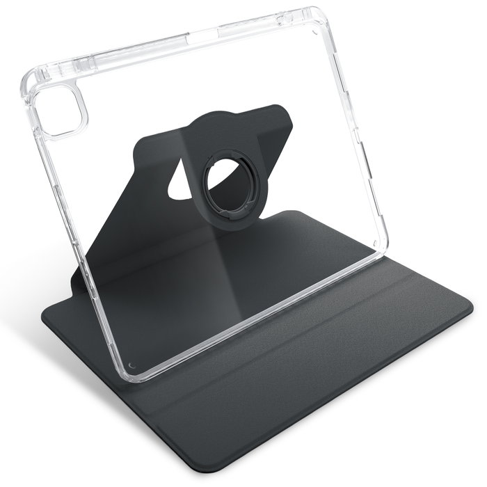 CELLONIC 360 Rotating iPad Case with Flap, for iPad Pro 13 (25/24), Black