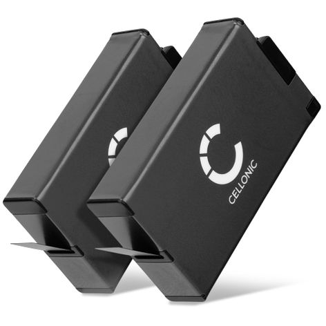 2x Battery for GoPro MAX 2, AMBAT-001 (1850mAh, 4.48V) from CELLONIC