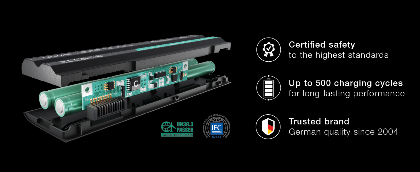 Batteria Vhbw Per Notebook HP/Compaq Pavilion Dv5 – 4400mAh, 10.8V, Ioni Di Litio, Sostituisce HSTNN-C51C, KS526AA E Altri - 5